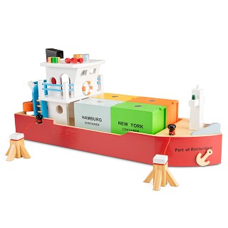 Containerboot met 4 containers